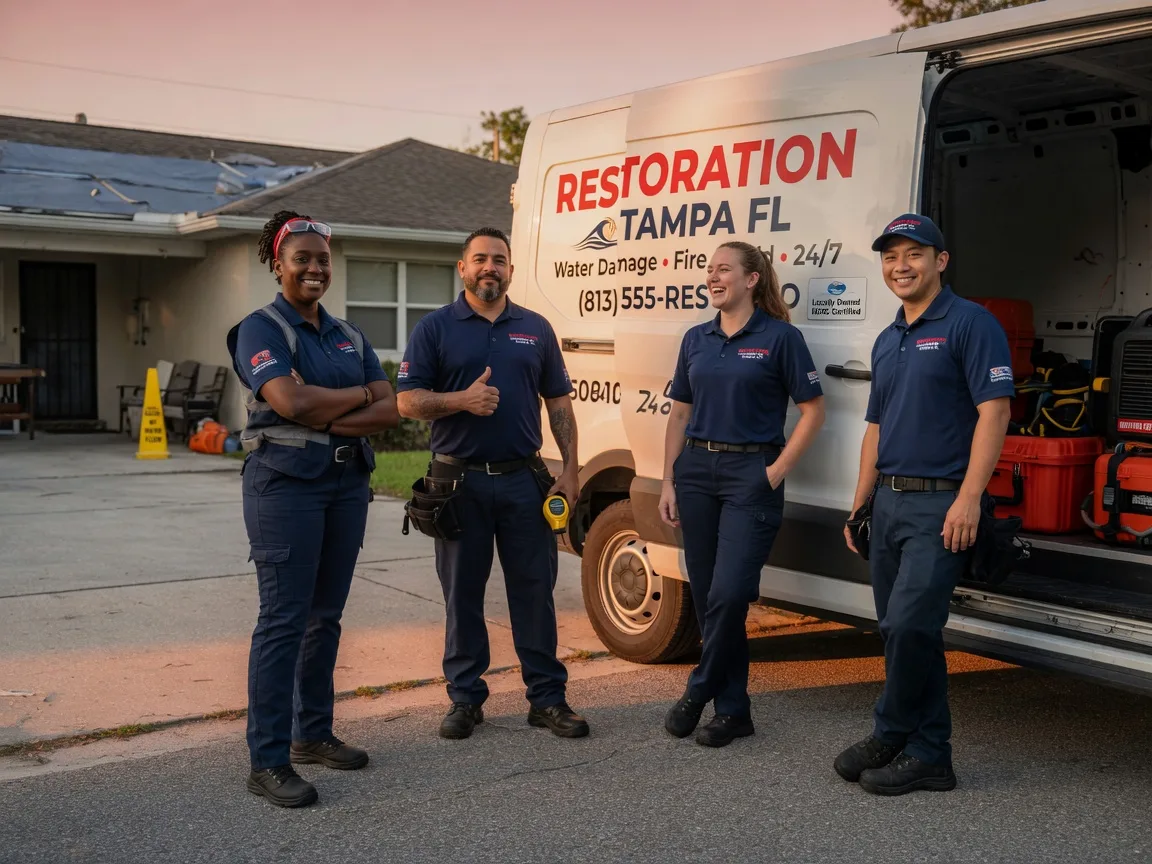 Water Damage Restoration company in Evant, TX
